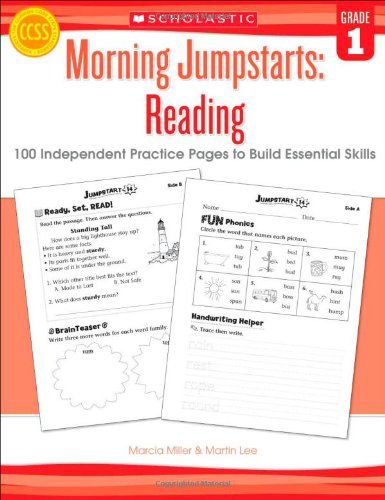 Cover for Marcia Miller · Morning Jumpstarts: Reading (Grade 1): 100 Independent Practice Pages to Build Essential Skills (Paperback Book) [Csm edition] (2013)