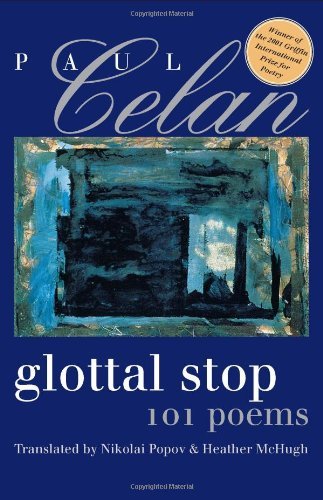 Cover for Paul Celan · Glottal Stop (Pocketbok) (2004)