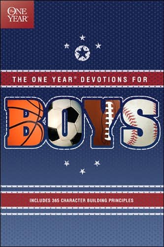 Cover for Tyndale · One Year Book of Devotions for Boys (Paperback Bog) (2000)