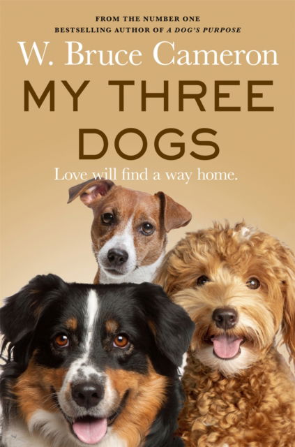 Cover for W. Bruce Cameron · My Three Dogs (Taschenbuch) (2024)