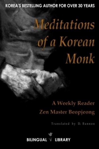 Cover for Master Beopjeong · Meditations Of A Korean Monk - A Weekly Reader (Pocketbok) (2012)