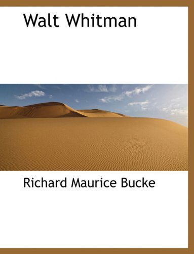 Cover for Richard Maurice Bucke · Walt Whitman (Paperback Book) (2009)