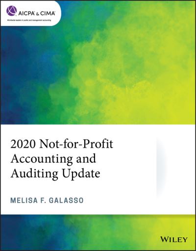 Cover for Melisa F. Galasso · 2020 Not-for-Profit Accounting and Auditing Update - AICPA (Paperback Book) (2020)