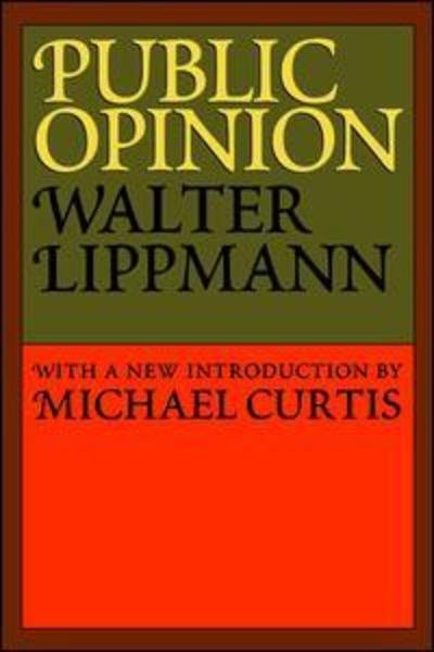 Cover for Walter Lippmann · Public Opinion (Hardcover Book) (2017)