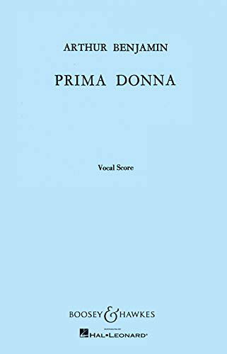 Cover for Arthur Benjamin · Prima Donna Opera in One Act (Paperback Book) (2004)