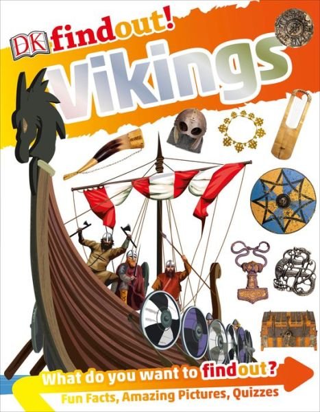 Cover for Philip Steele · DKfindout! Vikings (Pocketbok) (2018)