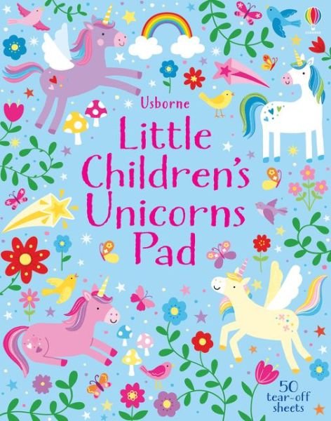 Little Children's Unicorns Pad - Children's Puzzles - Kirsteen Robson - Livros - Usborne Publishing Ltd - 9781474969208 - 6 de fevereiro de 2020
