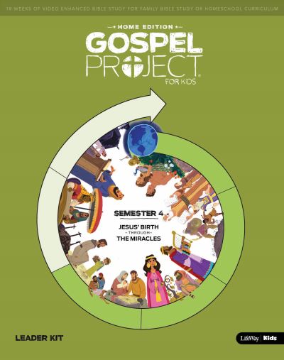 Cover for Broadman &amp; Holman Publishers · Gospel Project Home Edition: Leader Kit, Semester 4 (Book) (2019)