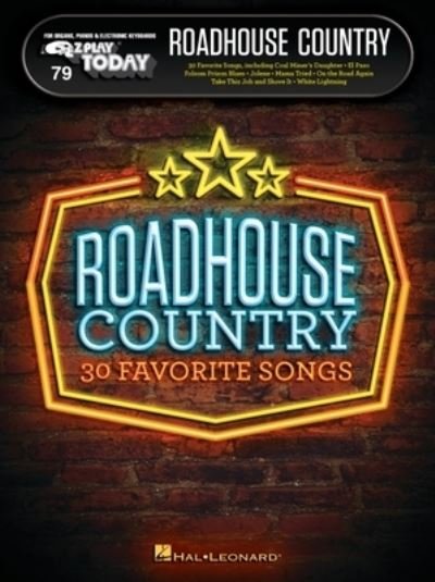 Cover for Hal Leonard Publishing Corporation · Roadhouse Country (Paperback Bog) (2017)