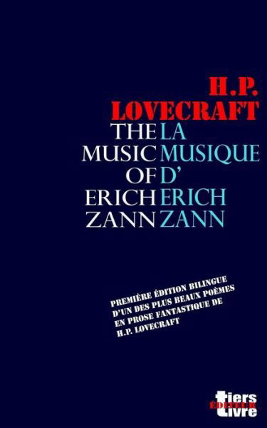Cover for Howard Phillips Lovecraft · La Musique d'Erich Zann (Paperback Bog) (2016)