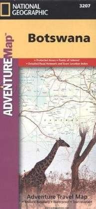 Cover for National Geographic Maps · Botswana: Travel Maps International Adventure Map (Kort) (2012)