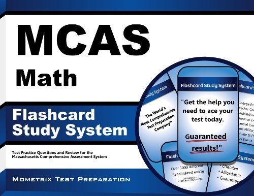 Cover for Mcas Exam Secrets Test Prep Team · Mcas Math Flashcard Study System: Mcas Test Practice Questions &amp; Exam Review for the Massachusetts Comprehensive Assessment System (Cards) (Pocketbok) (2023)