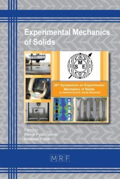 Cover for Pawel Pyrzanowski · Experimental Mechanics of Solids (Paperback Book) (2019)