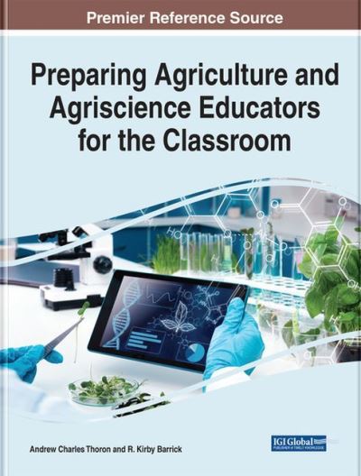 Cover for Preparing Agriculture and Agriscience Educators for the Classroom (Hardcover Book) (2022)