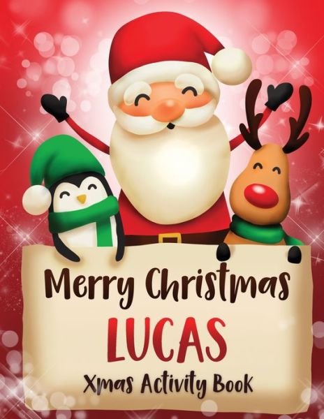 Cover for Whimsical Journals · Merry Christmas Lucas (Paperback Bog) (2019)