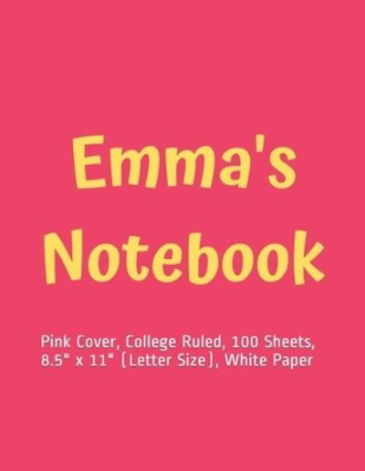 Cover for 99 Notes · Emma's Notebook (Pocketbok) (2019)