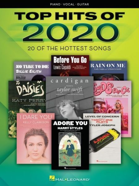 Cover for Hal Leonard Corp · Top Hits of 2020: 20 of the Hottest Songs Arranged for Piano / Vocal / Guitar (Paperback Book) (2020)