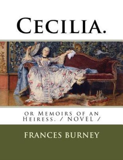 Cover for Frances Burney · Cecilia. (Taschenbuch) (2018)