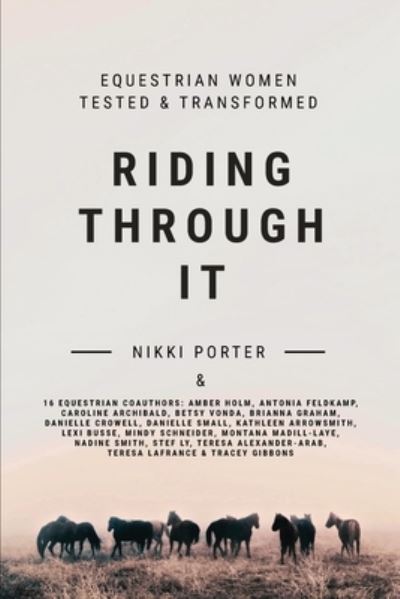 Cover for Porter Nikki Porter · Riding Through It (Taschenbuch) (2021)