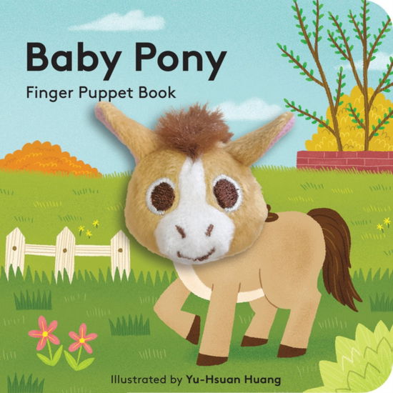 Baby Pony: Finger Puppet Book - Yu-Hsuan Huang - Książki - Chronicle Books - 9781797220208 - 13 kwietnia 2023