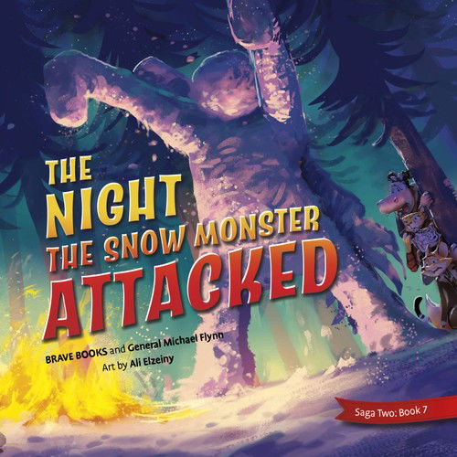 Cover for BRAVE Books · The Night the Snow Monster Attacked (Paperback Book) (2022)