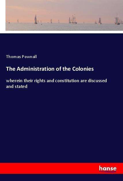 Cover for Pownall · The Administration of the Colon (Buch)