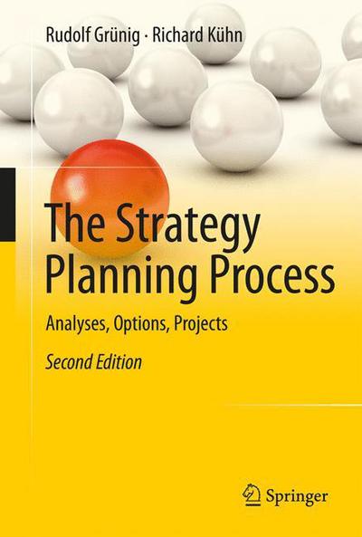 The Strategy Planning Process: Analyses, Options, Projects - Rudolf Grunig - Books - Springer-Verlag Berlin and Heidelberg Gm - 9783662562208 - April 27, 2018