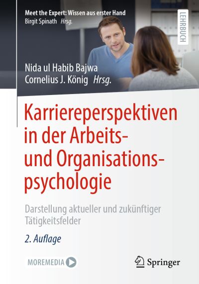 Cover for Nida Ul Habib Bajwa · Karriereperspektiven in der Arbeits- und Organisationspsychologie (Book) (2023)