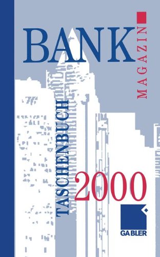 Cover for Gabler Wiesnaden · Bank Magazin Taschenbuch 2000 (Paperback Book) [Softcover Reprint of the Original 1st 2000 edition] (2000)