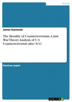 Cover for Kaminski · The Morality of Counterterrori (Book)