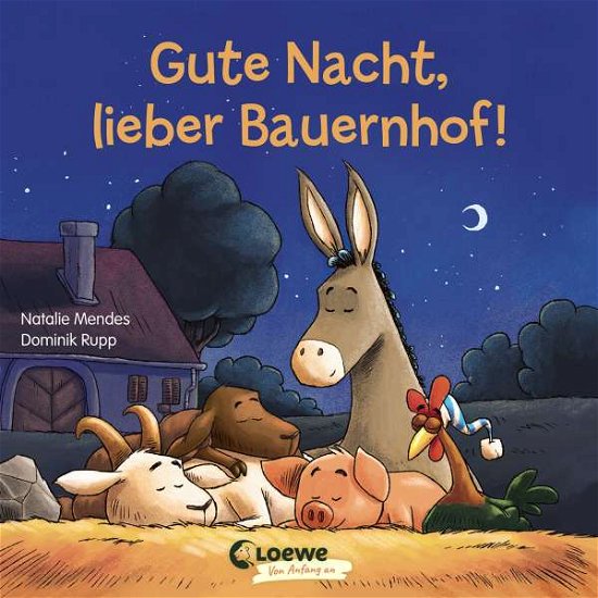 Cover for Mendes · Gute Nacht, lieber Bauernhof! (Bok)