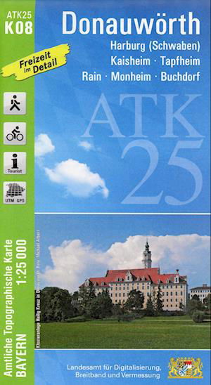 Cover for LDBV Bayern · Donauwörth 1:25 000 (Landkarten) (2021)