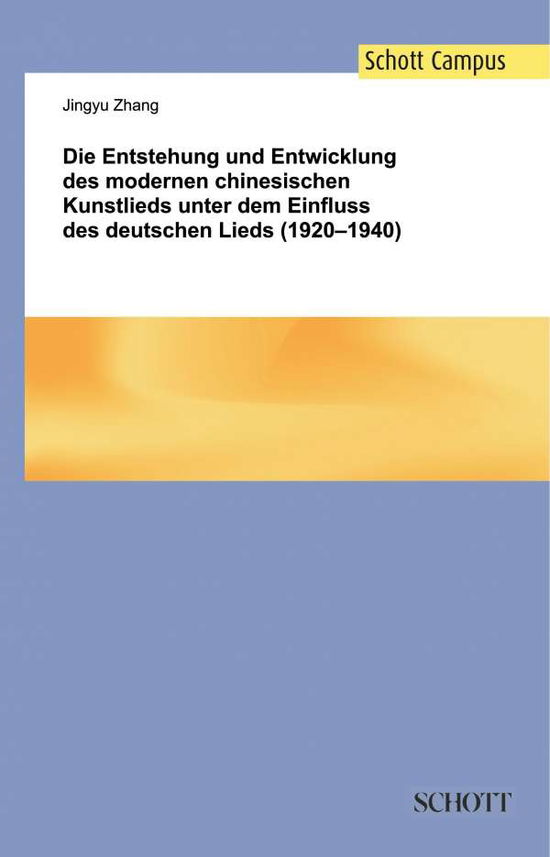 Cover for Zhang · Die Entstehung und Entwicklung de (Buch) (2018)