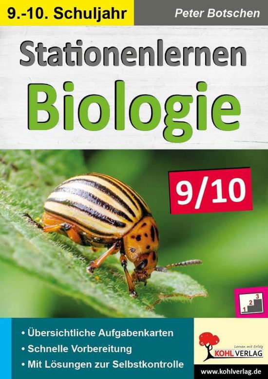 Cover for Botschen · Stationenlernen Biologie 9/10 (Book)