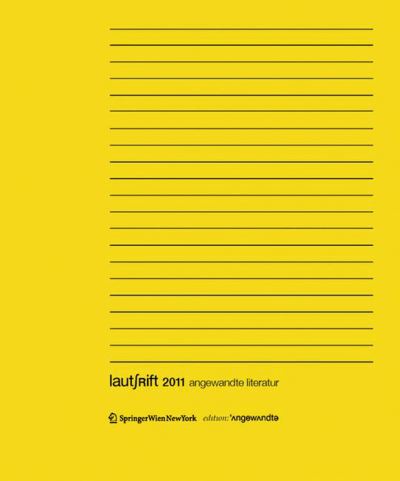 Cover for Sabine Scholl · Lautschrift 2011 (Paperback Book) (2011)