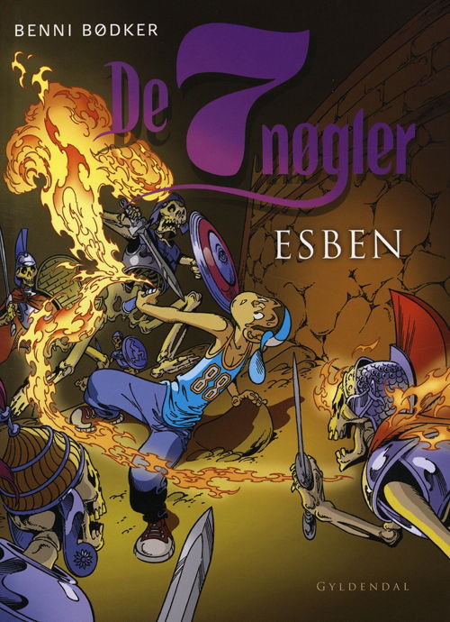 Cover for Benni Bødker · De syv nøgler: De syv nøgler - Esben (Innbunden bok) [1. utgave] [Indbundet] (2009)