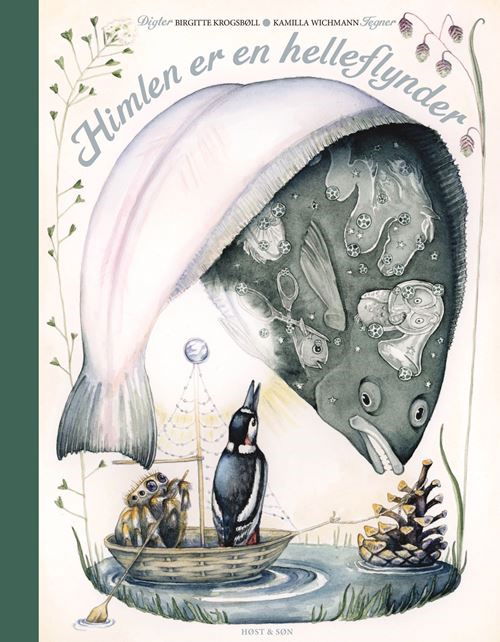 Cover for Birgitte Krogsbøll; Kamilla Wichmann · Himlen er en helleflynder (Bound Book) [1º edição] (2025)