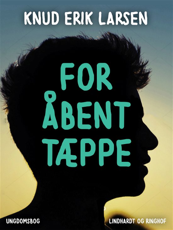 Cover for Knud Erik Larsen · For åbent tæppe (Sewn Spine Book) [2e uitgave] (2017)