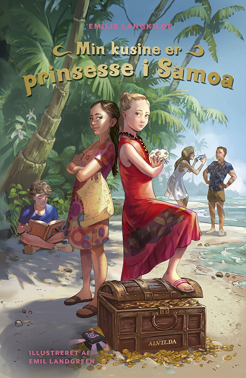 Emilie Langkilde · Min kusine er prinsesse i Samoa (Bound Book) [1st edition] (2024)