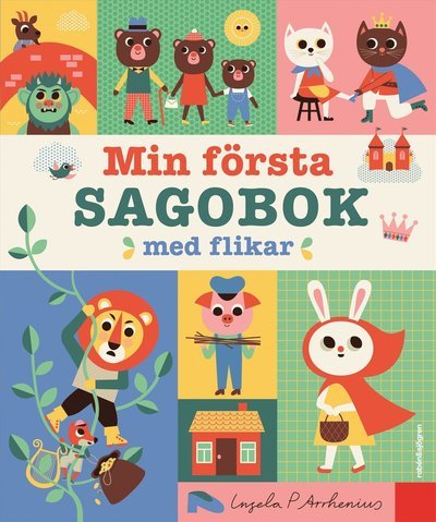 Min första sagobok med flikar - Antologi - Books - Rabén & Sjögren - 9789129748208 - September 13, 2024