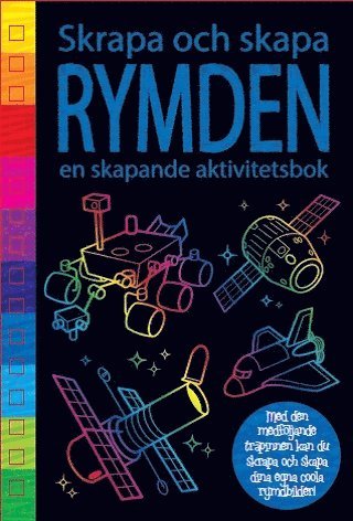 Cover for Malin Barthelson · Skapa och skrapa: Rymden : en skapande aktivitetsbok (Spiral Book) (2017)