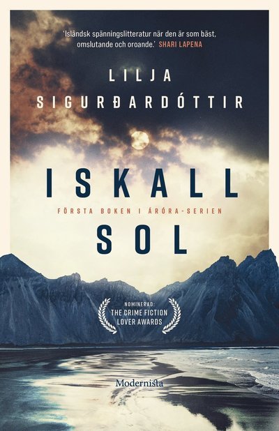 Cover for Lilja Sigurdardottir · Iskall sol (Inbunden Bok) (2022)