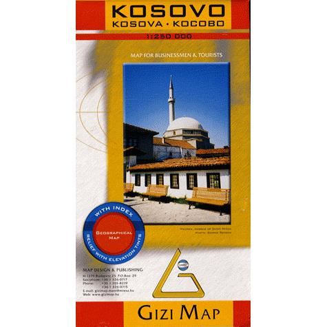 Cover for Gizi Map · Gizi Map for Businessmen &amp; Tourists: Kosovo (Innbunden bok) (2007)