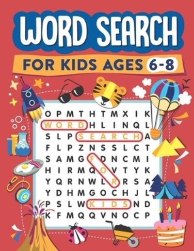 Cover for Word Adventure Books · Word Search for Kids Ages 6-8 (Paperback Bog) (2020)
