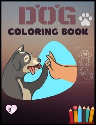 Cover for Ahr Sotej · Dog Coloring Book (Pocketbok) (2021)