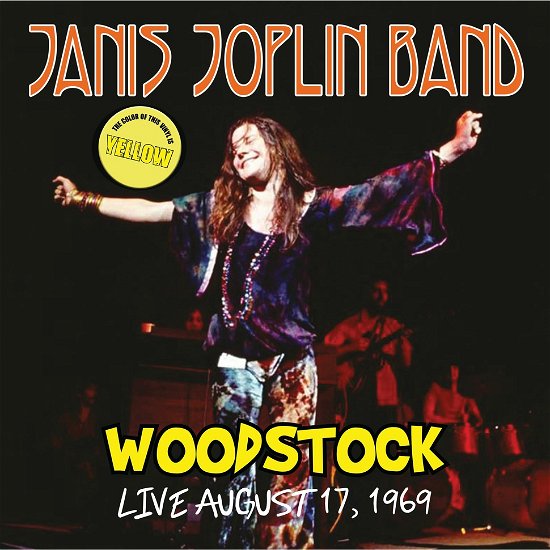 Cover for Janis Joplin · Live in Woodstock 8/17/1969 - Ww1-fm (Yellow Vinyl) (LP)