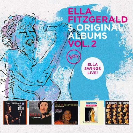 Cover for Ella Fitzgerald · 5 Original Albums (CD) (2019)