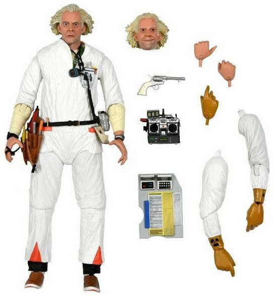 Back To The Future: Ultimate Doc Brown 7 Inch Action Figure - Neca - Merchandise -  - 0634482536209 - 30. Mai 2022