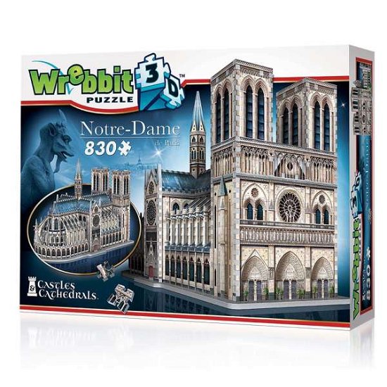 Cover for Wrebbit 3D Puzzle · Notre-Dame deParis (Puzzle) (Bog)