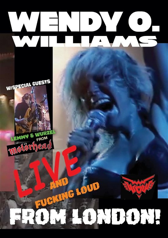 Wow: Live And Fucking Loud From London! - Wendy O. Williams - Film - MVD - 0760137104209 - 9. december 2022